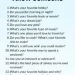 135 Questions To Get To Know Someone Pinterest Pin