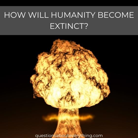 philosophical question on how will humanity become extinct
