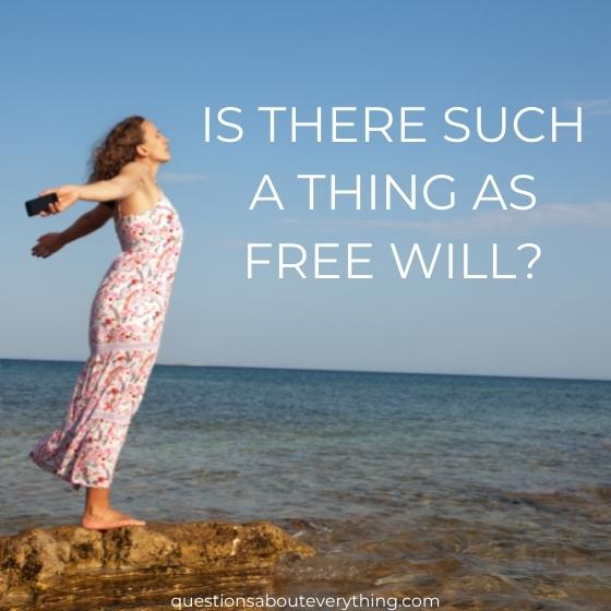 Philosophical question on Is there such a thing as free will