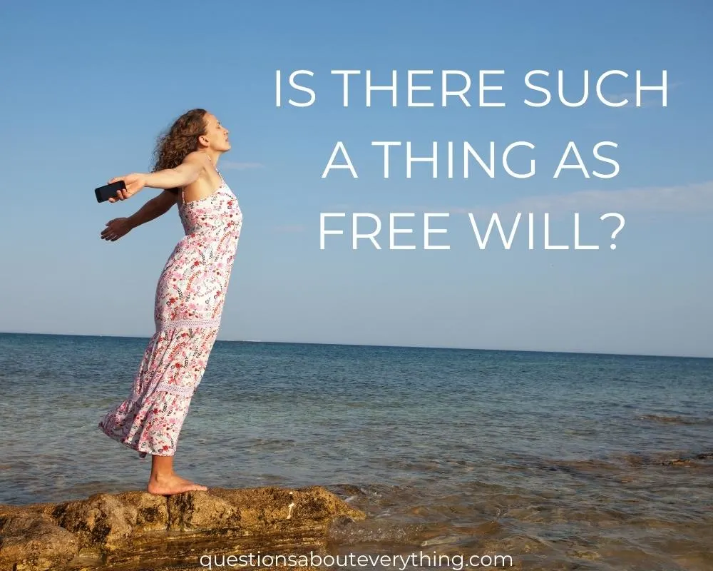 Philosophical question on Is there such a thing as free will