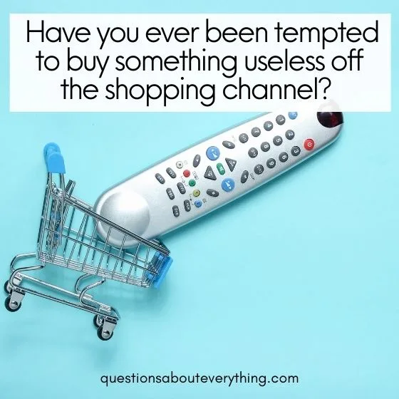 embarrassing questions tv shopping 