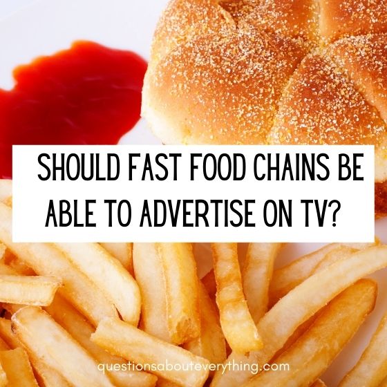 ethical questions fast food advertising on TV