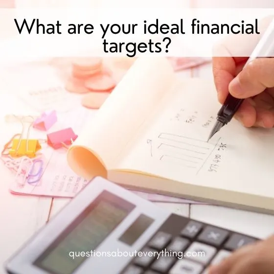 get to know you questions for couples your financial targets 