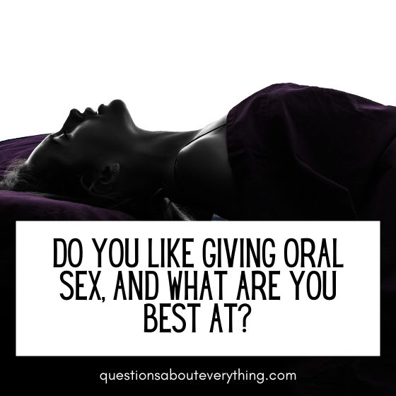 Truth or dare questions over text about oral sex