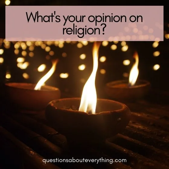 conversation starters for couples opinion on religion 