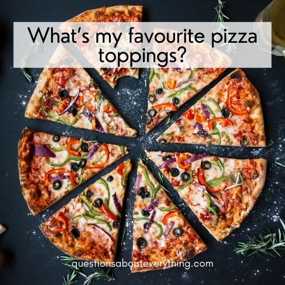 how well do you know me questions for couples favourite pizza topping