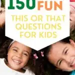 This or That questions for kids Pin