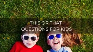 This or that questions for kids