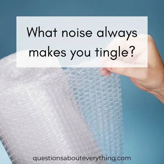 A truth or dare question for couples on what noise makes you tingle
