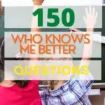 who knows me better Pinterest pin