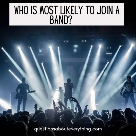 couples challenge questions who is likely to join a band 