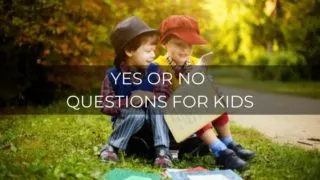 yes or no questions for kids