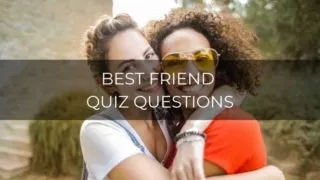 best friend quiz questions
