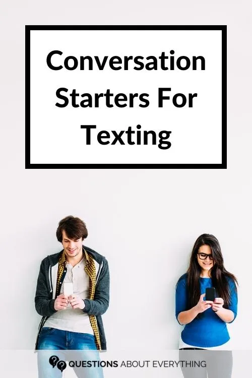 conversation starters for texting